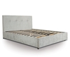 Front Drawer Bed Small Double Light Grey Modern Style