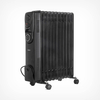 11 Fin 2500W Oil Filled Radiator - Black - Vonhaus - Heating & Cooling - Radiators