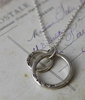 Bespoke Personalised Large and Small Ring Necklace