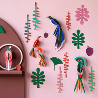 Bird Observer Wall Decor Kit