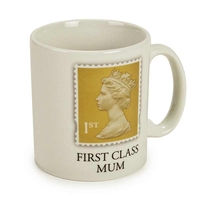 First Class Mum Porcelain Mug