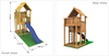 Jungle Gym Palace Climbing Frame