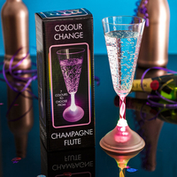 LED Colour Changing Champagne Glass