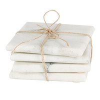 Marble Coasters - Set Of 4
