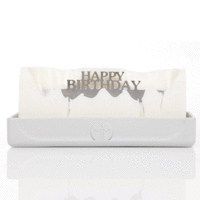 Melting Messages - Happy Birthday Candle