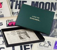 Original Archive Newspaper in Leatherette Gift Box