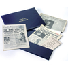 Original Archive Newspaper in Presentation Folder
