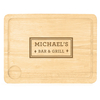 Personalised Bar & Grill Carving Board