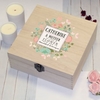 Personalised Beautiful & Unique Wooden Storage Box