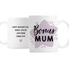 Personalised Bonus Mum Mug