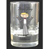Personalised Cartoon Wedding Glass