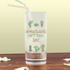 Personalised Catcus Glass