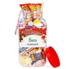 Personalised Christmas Sweetie Jar - Large