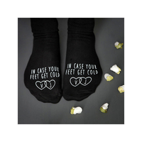 Personalised Cold Feet Socks