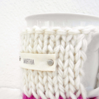Personalised Colour Block Tea Cosy
