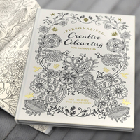 Personalised Creative Colouring Book - Hardback