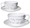 Personalised Cupcake Tea Cup & Saucer