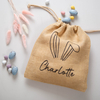 Personalised Easter Bunny Ears Treat Bag