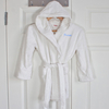 Personalised Egyptian Cotton Childs Hooded Bathrobe