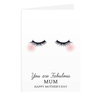 Personalised Fabulous Lashes Card