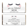 Personalised Fabulous Lashes Chocolate Bar