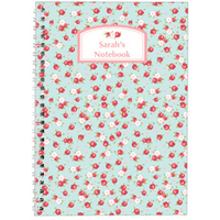 Personalised Floral Notepad