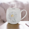 Personalised Flower of the Month Mug