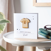 Personalised Football Shirt Birthday Card