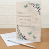 Personalised Forget Me Not Card