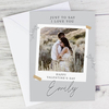 Personalised Grey Snapshot Photo Upload Card