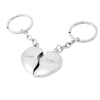 Personalised Heart Keyrings