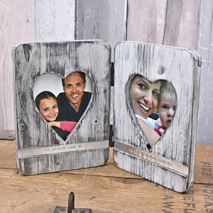 Personalised Heart Photo Frame