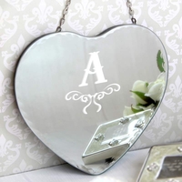 Personalised Initial Heart Mirror