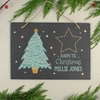 Personalised Large Christmas Countdown Slate Rectangle
