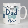 Personalised Like A Dad To Me Mug