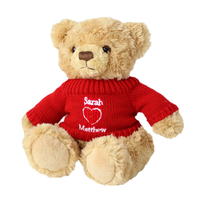 Personalised Love Heart Teddy