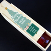 Personalised Merry Christmas Wooden Wine Bottle Box