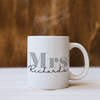 Personalised Mrs Mug