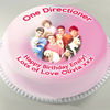 Personalised One Direction Cake