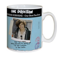 Personalised One Direction Mug