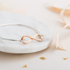 Personalised Open Infinity Bangle