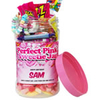 Personalised Perfect Pink Sweetie Jar