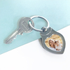 Personalised Photo Memories Heart Keyring