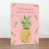 Personalised Pineapple Card