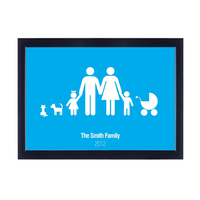 Personalised Poster - Family