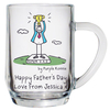 Personalised Purple Ronnie Super Dad Tankard