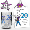 Personalised Purple Ronnie Young Male Tankard
