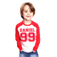 Personalised Raglan Shirt