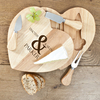 Personalised Romantic Cheese Board Set
