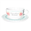 Personalised Rose Teacup & Saucer